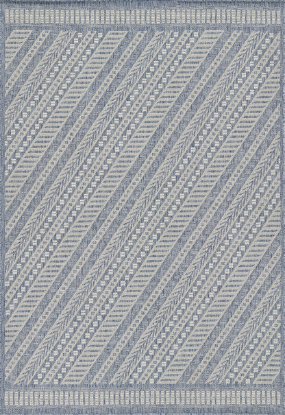 Momeni Hampton Ham-3 Blue Area Rug