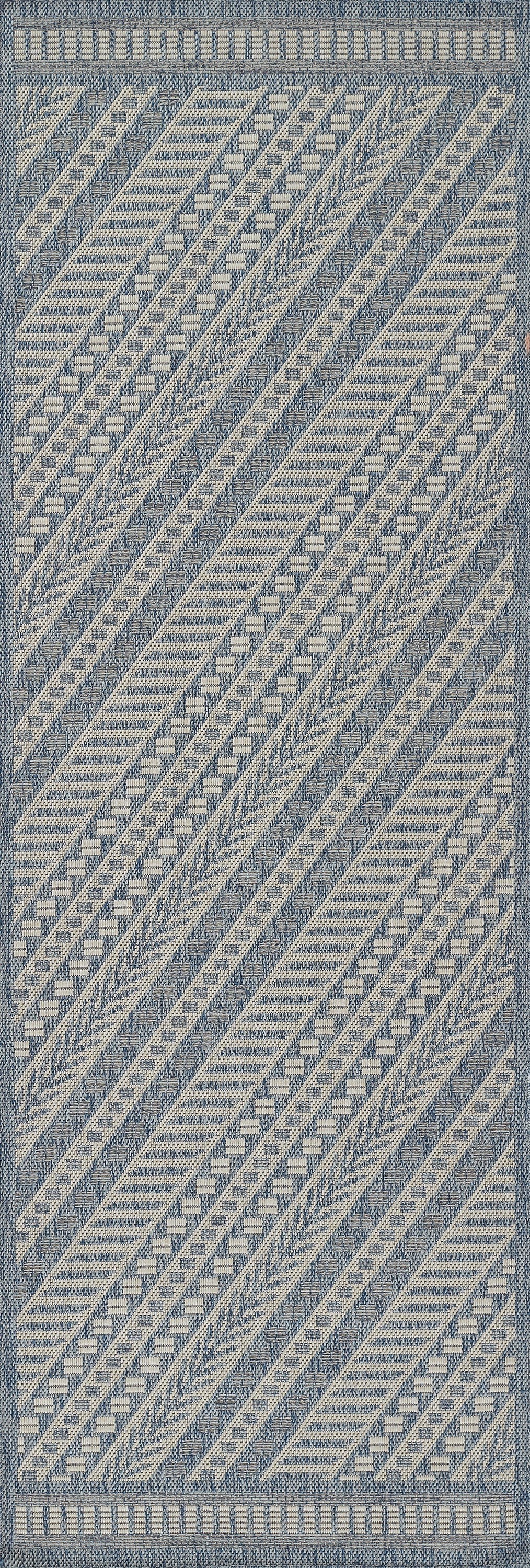 Momeni Hampton Ham-3 Blue Area Rug