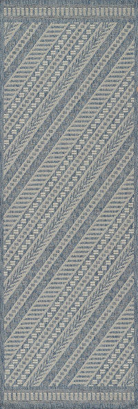 Momeni Hampton Ham-3 Blue Area Rug