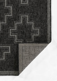 Momeni Hampton Ham-9 Black Area Rug