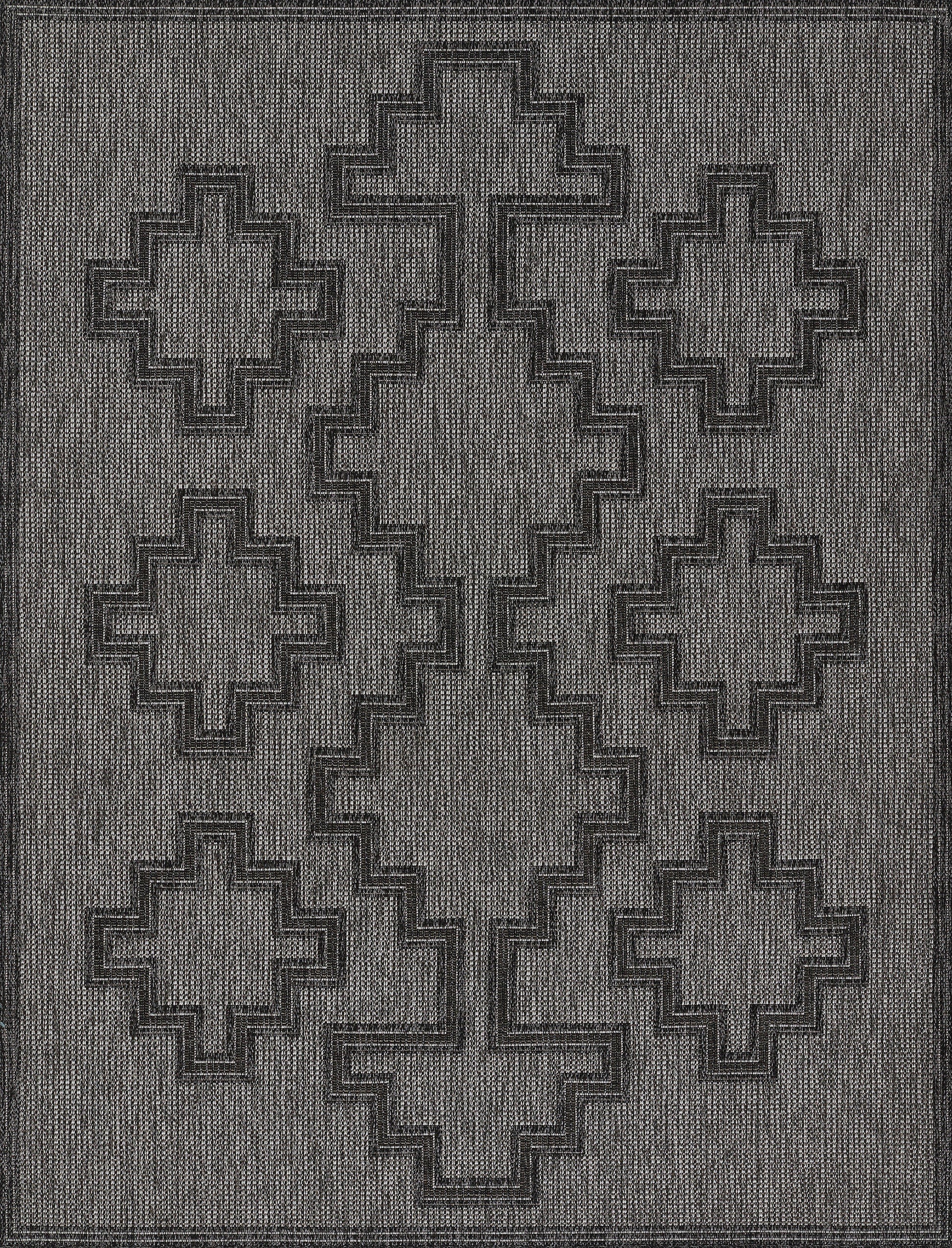 Momeni Hampton Ham-9 Charcoal Area Rug