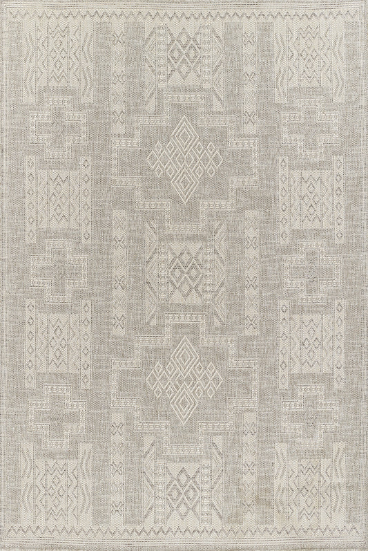 Momeni Hampton Ham10 Grey Area Rug