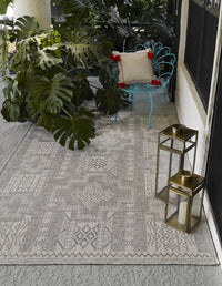 Momeni Hampton Ham10 Grey Area Rug