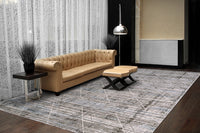 Dynamic Rugs Harlow 4801 Grey/Blue Area Rug