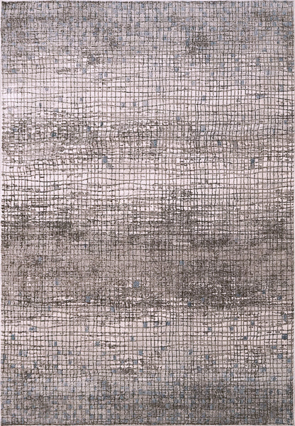 Dynamic Rugs Harlow 4808 Ivory/Grey/Blue Area Rug