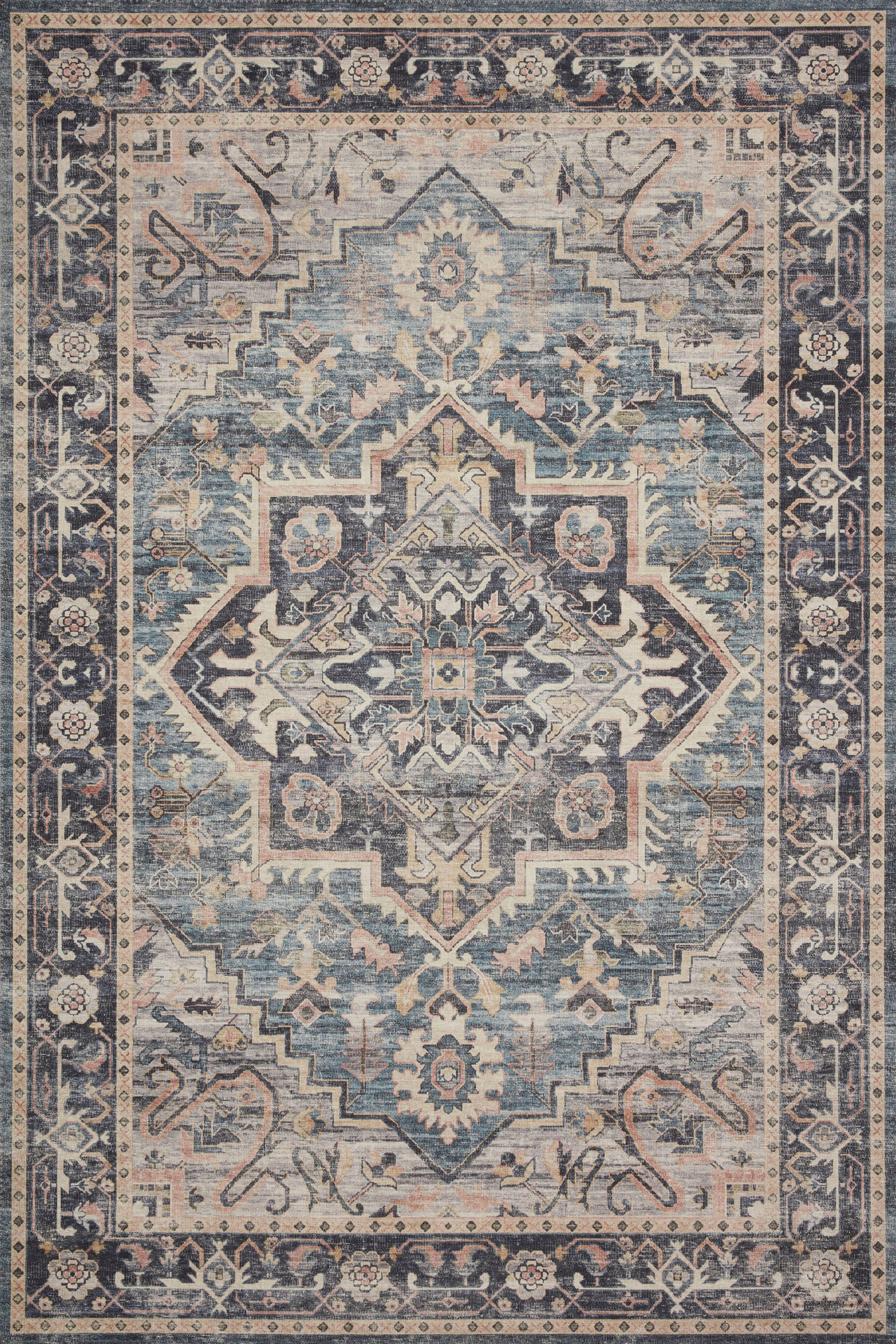 Loloi Hathaway Hth-01 Navy/Multi Area Rug