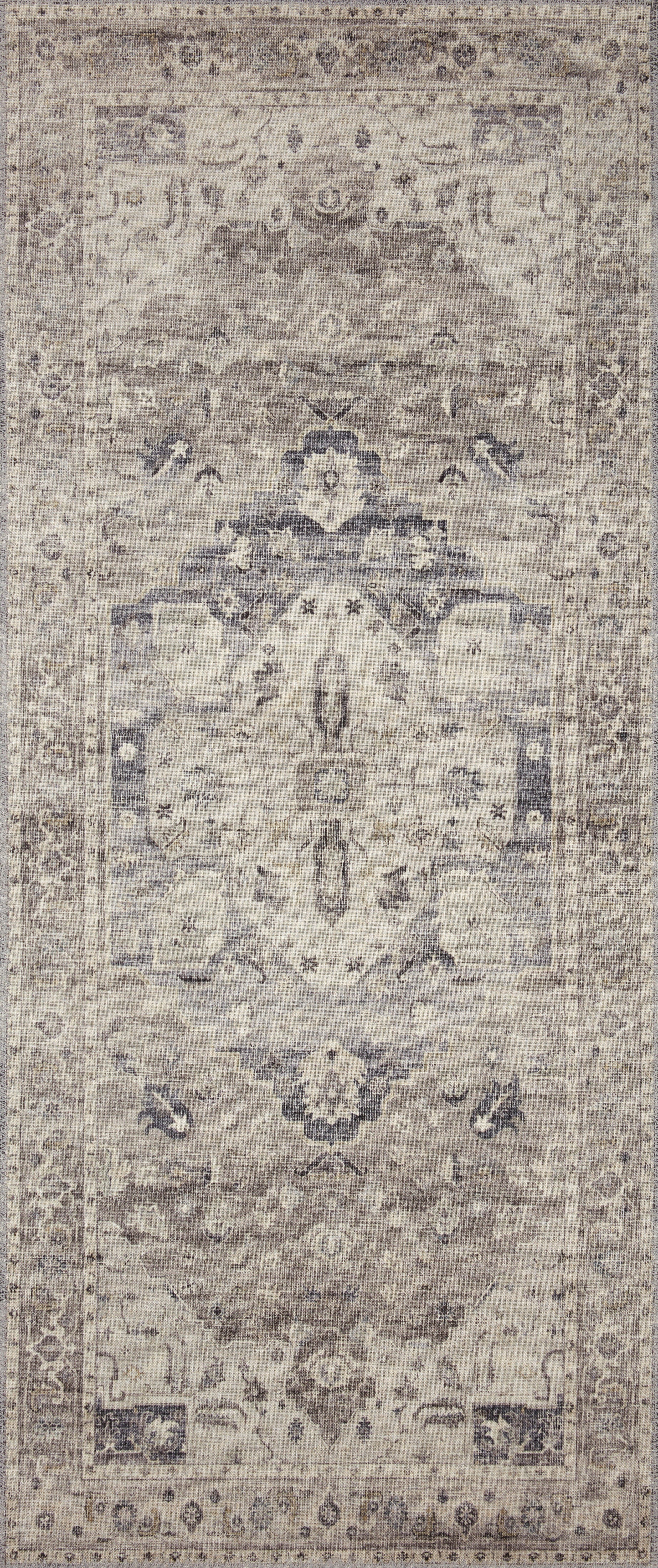 Loloi Hathaway Hth-05 Steel/Ivory Area Rug