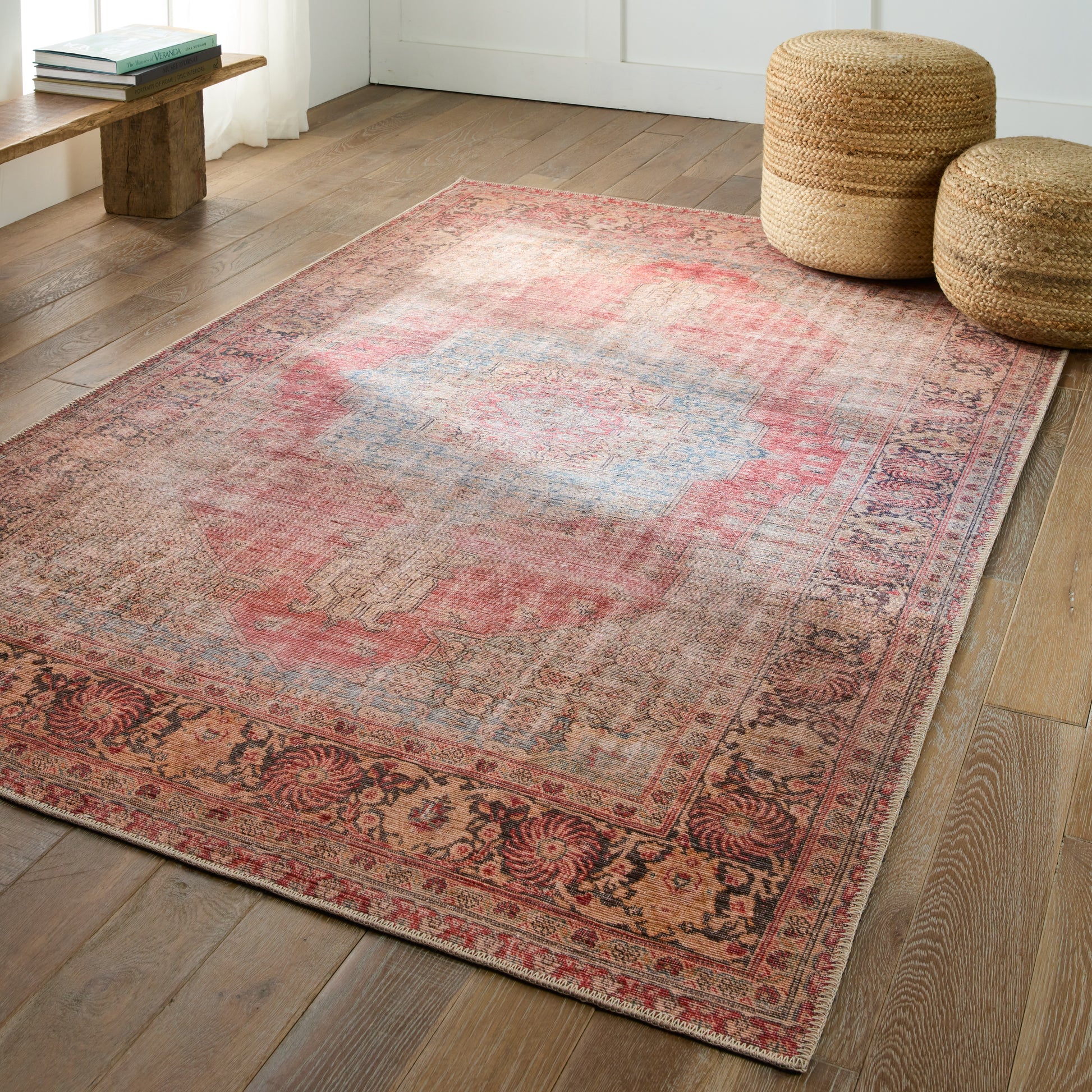 Jaipur Harman Leonine Hbl11 Red Area Rug