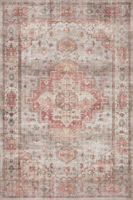 Loloi Heidi Hei-02 Dove/Spice Area Rug