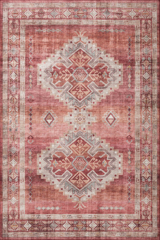 Loloi Heidi Hei-03 Sunset/Natural Area Rug