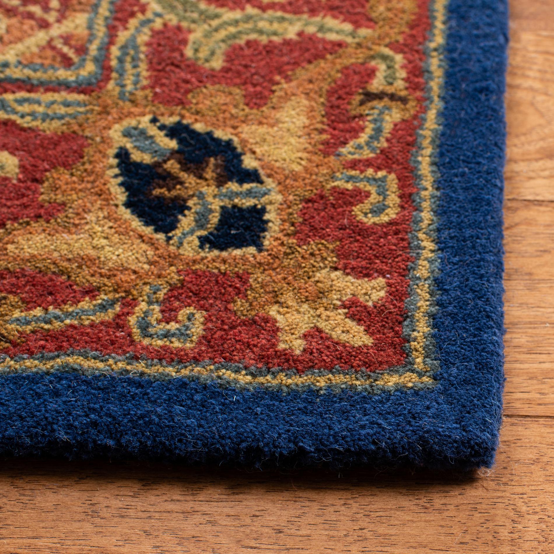 Safavieh Heritage Hg277M Blue/Red Area Rug