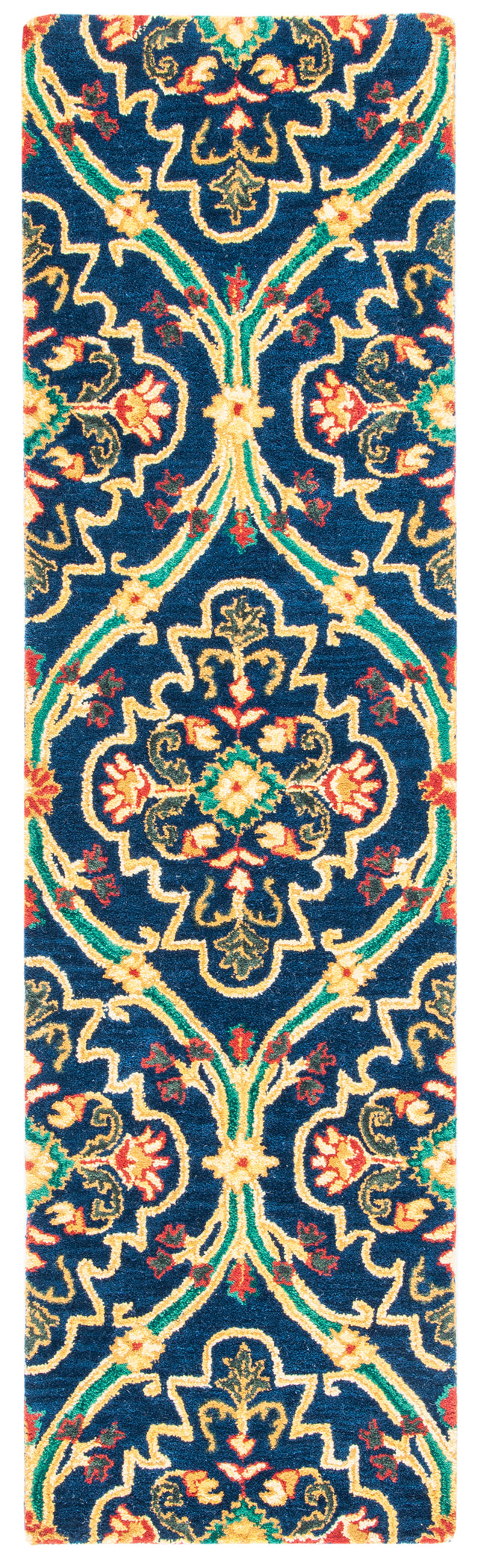 Safavieh Heritage Hg475N Navy/Yellow Rugs.