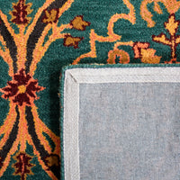 Safavieh Heritage Hg475Y Green/Orange Area Rug