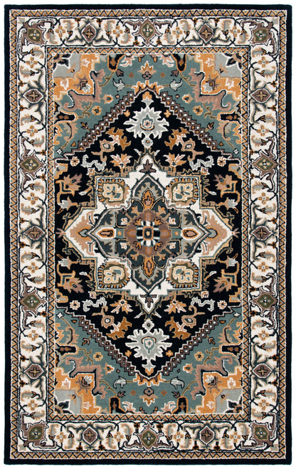 Safavieh Heritage Hg625N Navy/Ivory Area Rug