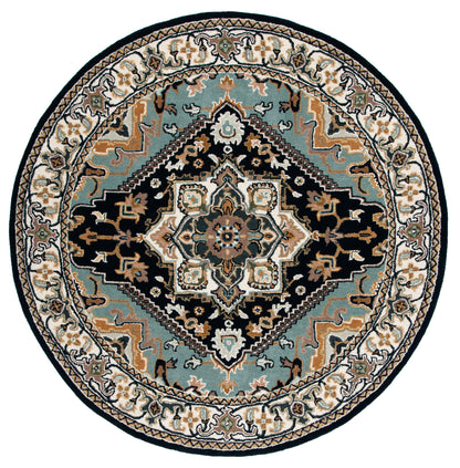 Safavieh Heritage Hg625N Navy/Ivory Area Rug