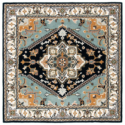 Safavieh Heritage Hg625N Navy/Ivory Area Rug