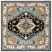 Safavieh Heritage Hg625N Navy/Ivory Area Rug