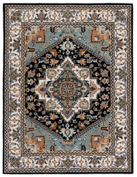 Safavieh Heritage Hg625N Navy/Ivory Area Rug