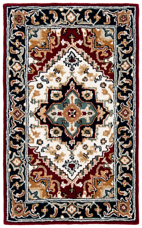 Safavieh Heritage Hg625Q Ivory/Red Rug.