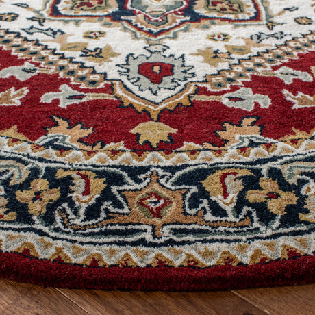 Safavieh Heritage Hg625Q Ivory/Red Rug.