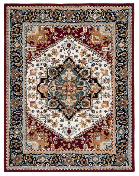 Safavieh Heritage Hg625Q Ivory/Red Rug.