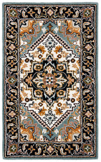 Safavieh Heritage Hg625W Grey/Green Area Rug