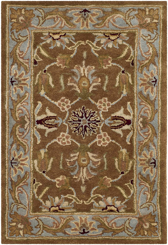 Safavieh Heritage hg812a Brown / Blue Rugs.