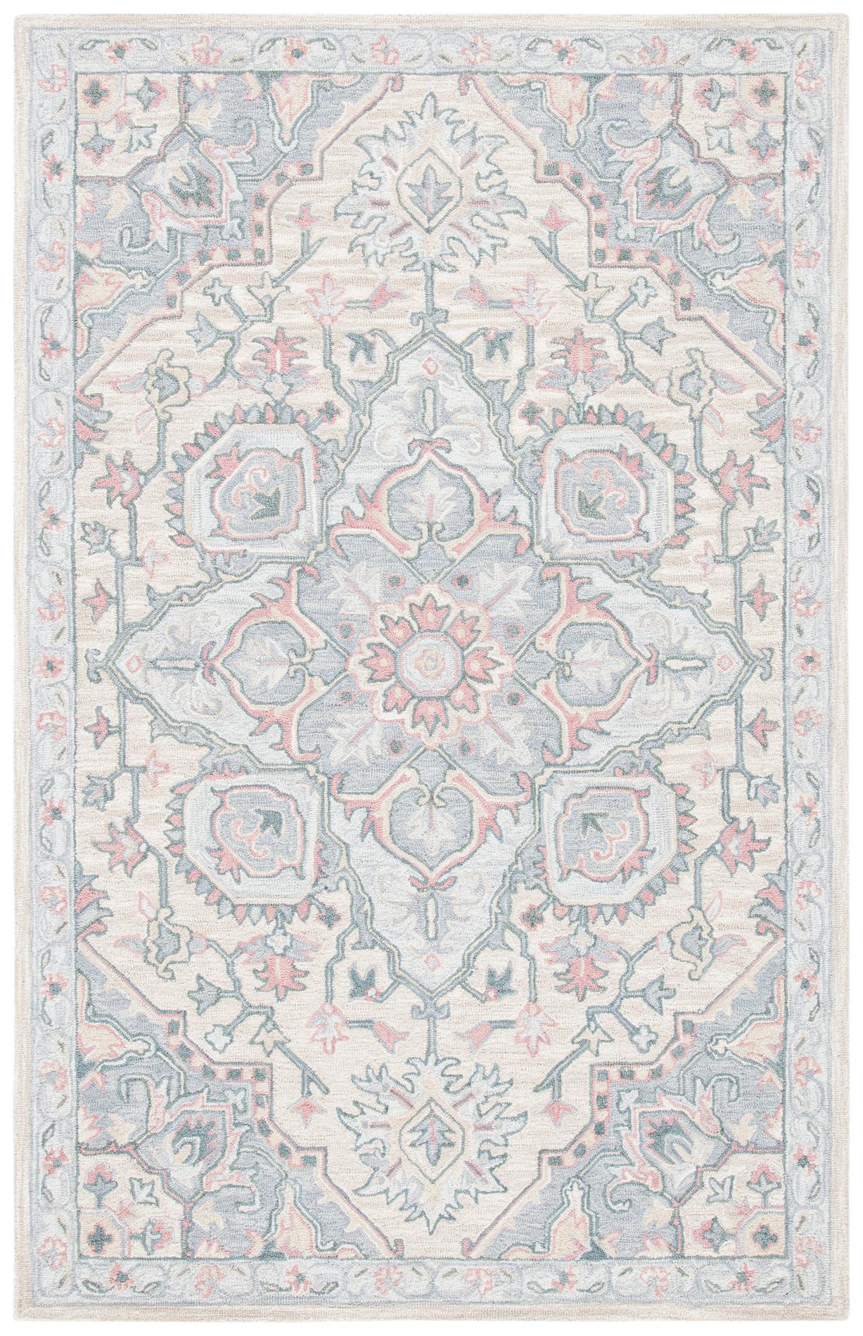 Safavieh Heritage Hg922B Beige/Blue Area Rug