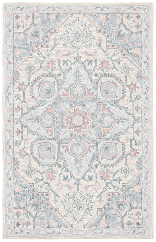 Safavieh Heritage Hg922B Beige/Blue Area Rug