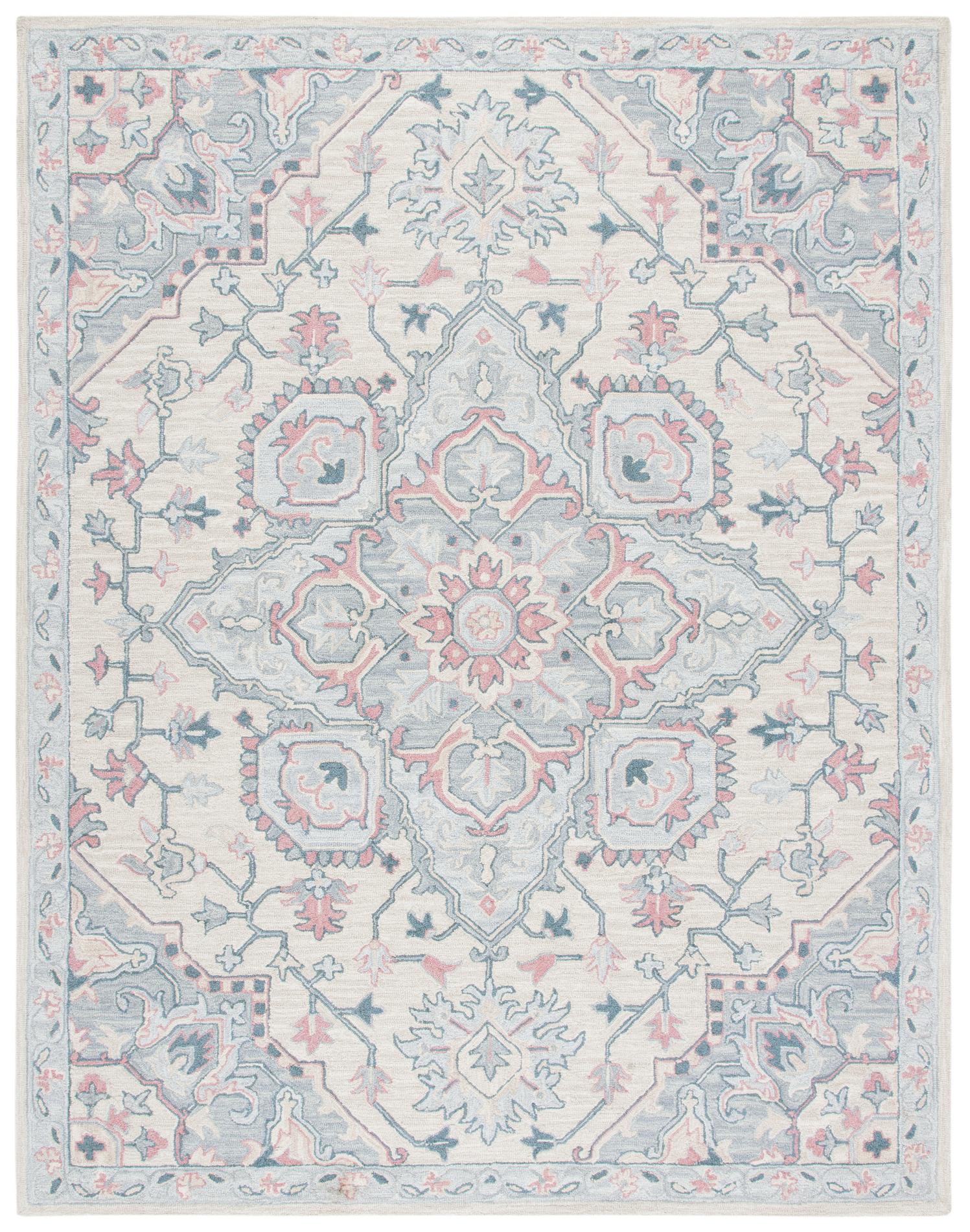 Safavieh Heritage Hg922B Beige/Blue Area Rug