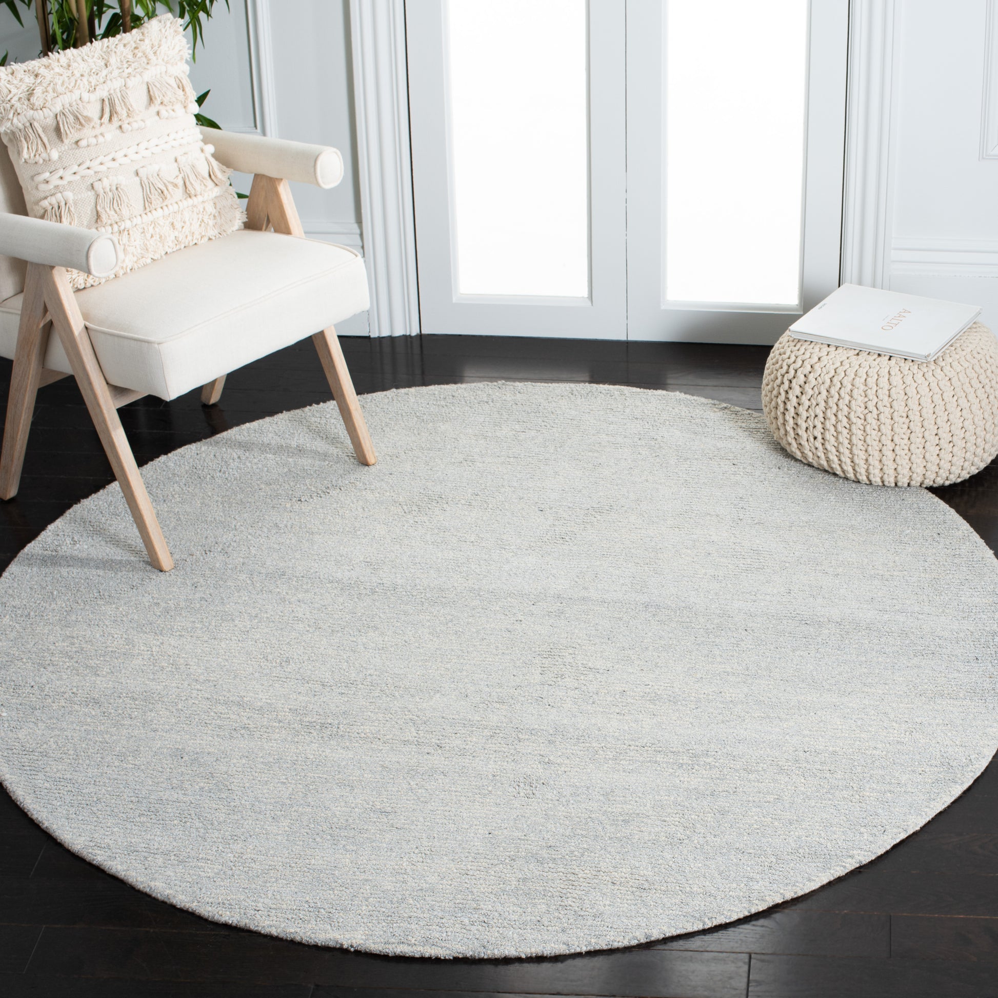 Safavieh Himalaya Him153G Silver Area Rug