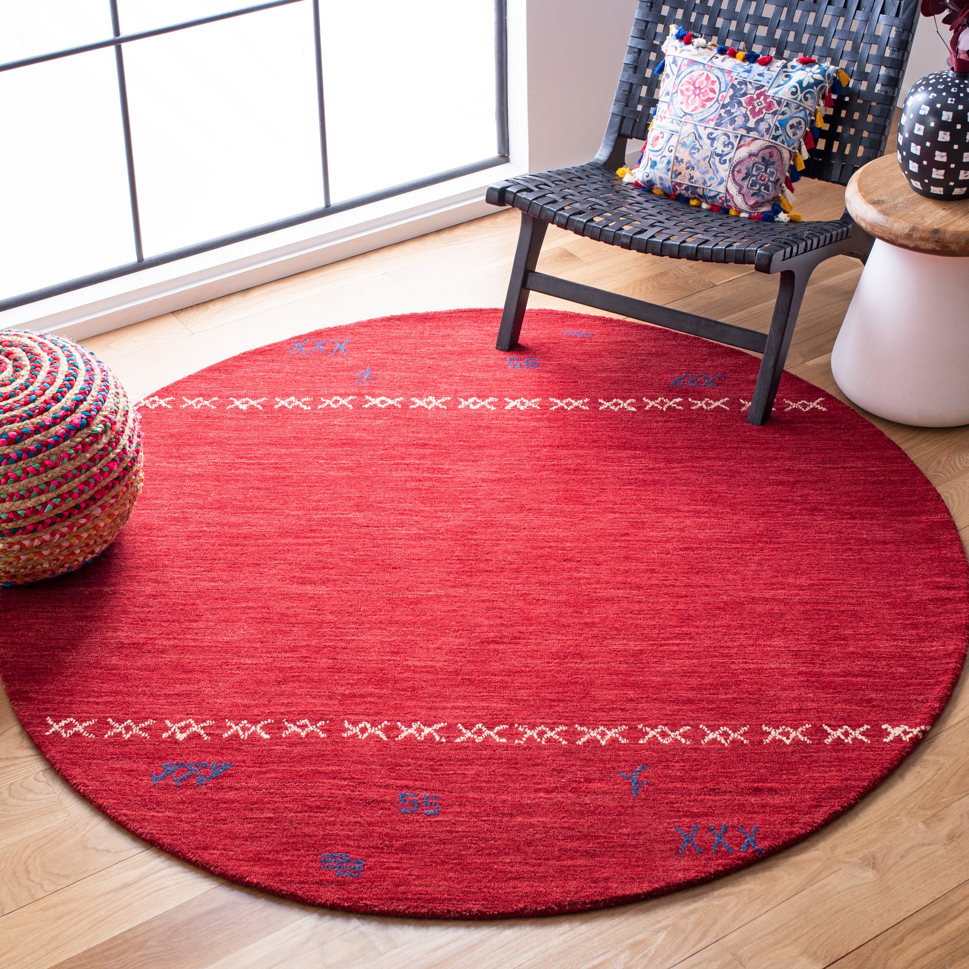 Safavieh Himalaya Him596Q Red Area Rug