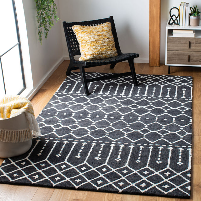 Safavieh Himalaya Him903H Dark Grey/Ivory Rugs.