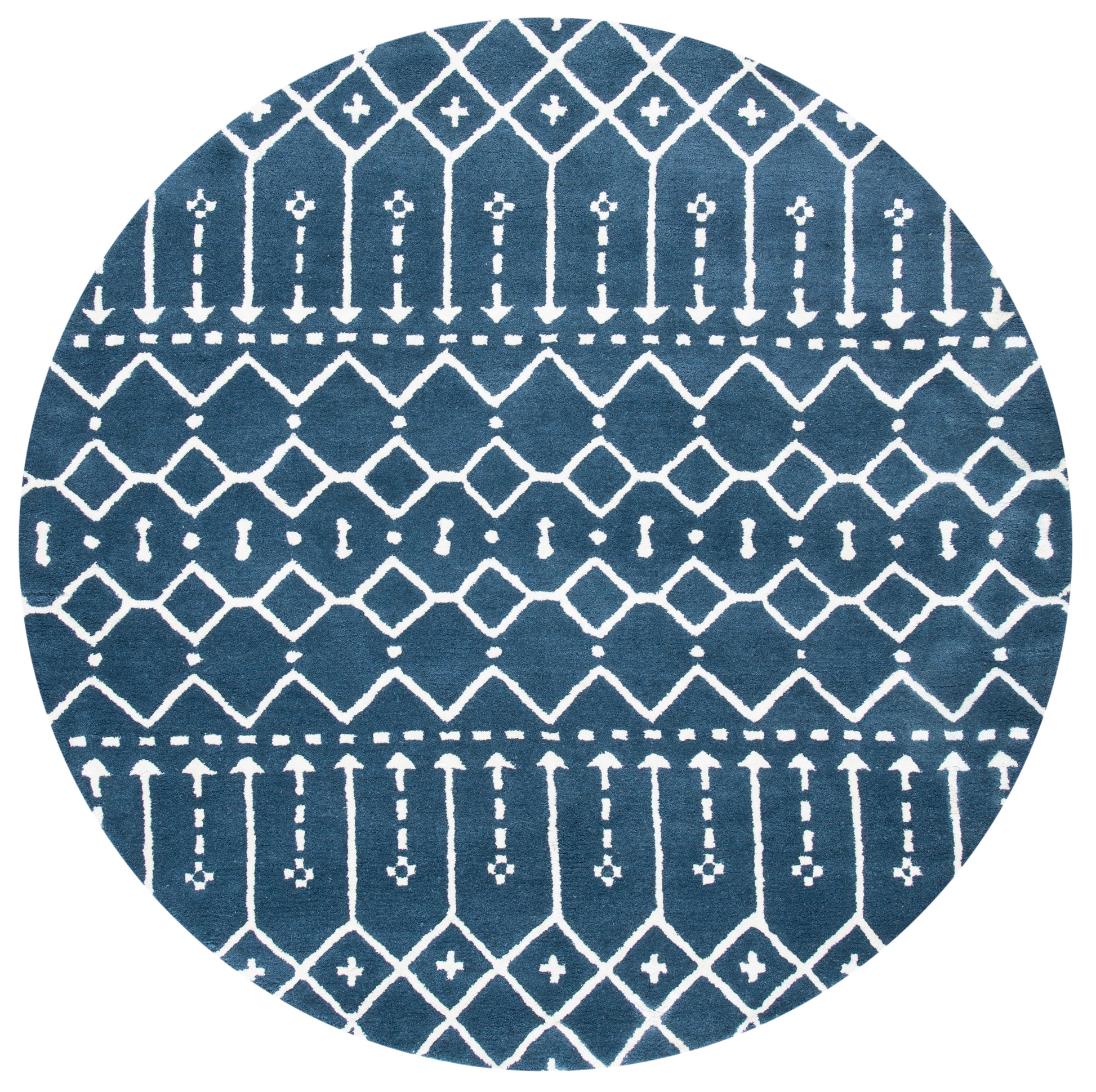 Safavieh Himalaya Him903M Navy/Ivory Area Rug