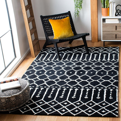 Safavieh Himalaya Him903Z Black/Ivory Area Rug