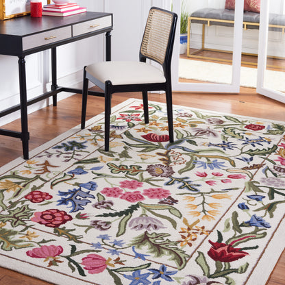 Safavieh Chelsea Hk335A Ivory/Green Area Rug