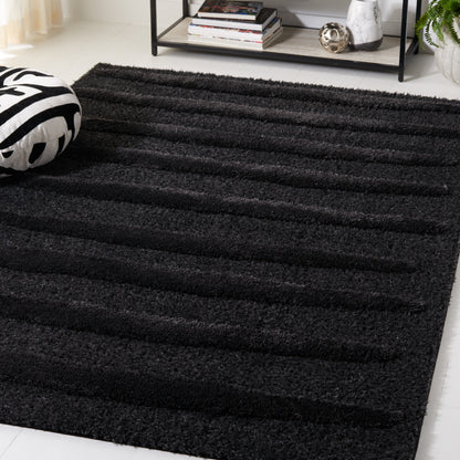 Safavieh Hi-Lo Shag Hls202H Charcoal Area Rug