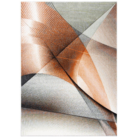 Safavieh Hollywood Hlw715P Grey/Orange Rugs.