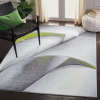 Safavieh Hollywood Hlw716Y Grey/Green Area Rug