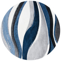 Safavieh Hollywood Hlw766F Grey/Blue Area Rug