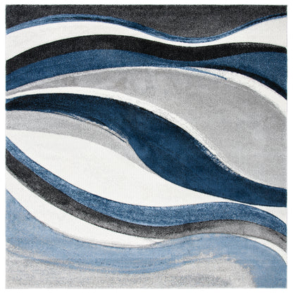 Safavieh Hollywood Hlw766F Grey/Blue Area Rug