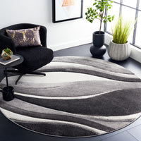 Safavieh Hollywood Hlw766G Grey/Ivory Area Rug