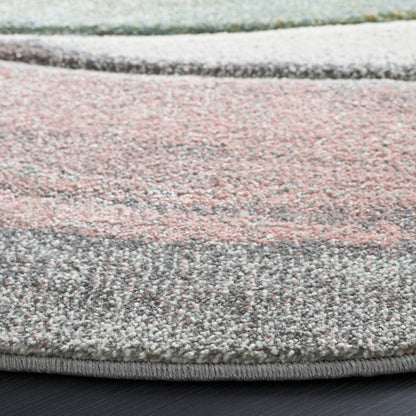 Safavieh Hollywood Hlw766U Grey/Pink Area Rug