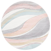 Safavieh Hollywood Hlw766U Grey/Pink Area Rug