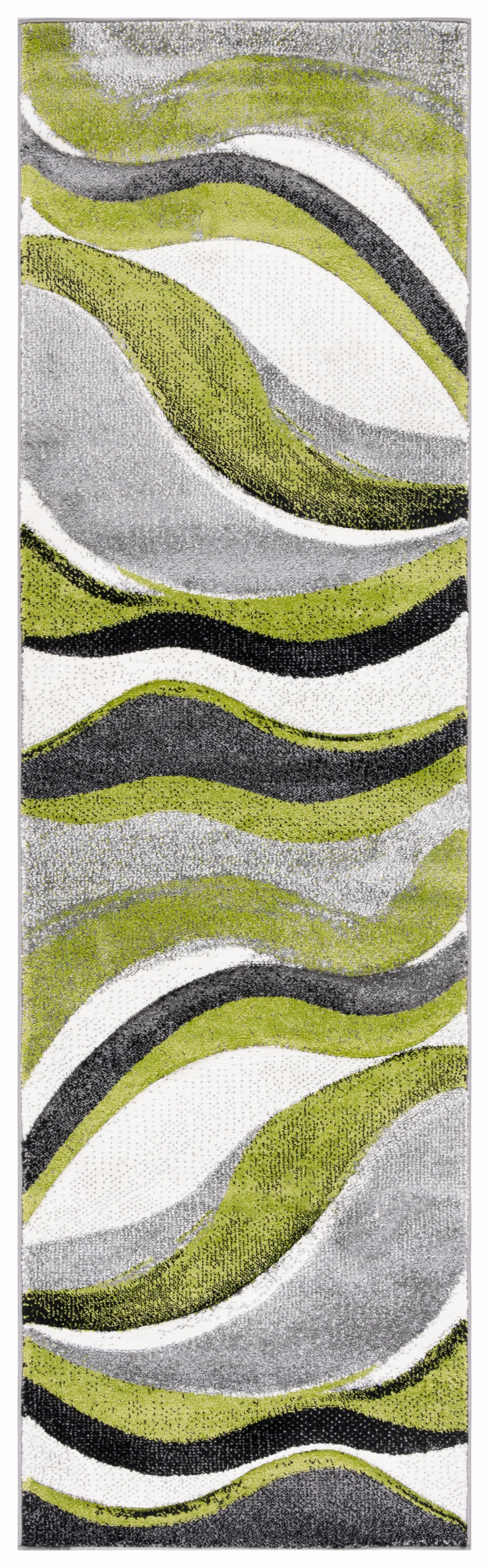 Safavieh Hollywood Hlw766Y Grey/Green Area Rug