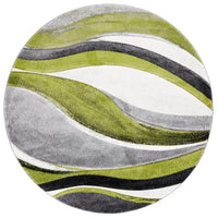 Safavieh Hollywood Hlw766Y Grey/Green Area Rug