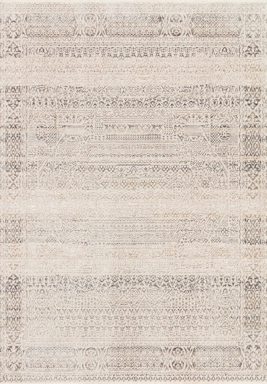 Loloi Homage Hom-05 Ivory/Silver Area Rug