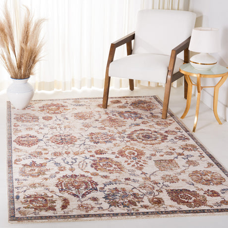 Safavieh Heirloom Hrl718A Ivory/Navy Rug.