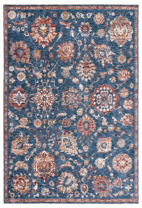 Safavieh Heirloom Hrl718N Navy/Beige Rug.