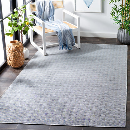 Safavieh Hampton Htn230L Grey/Blue Area Rug